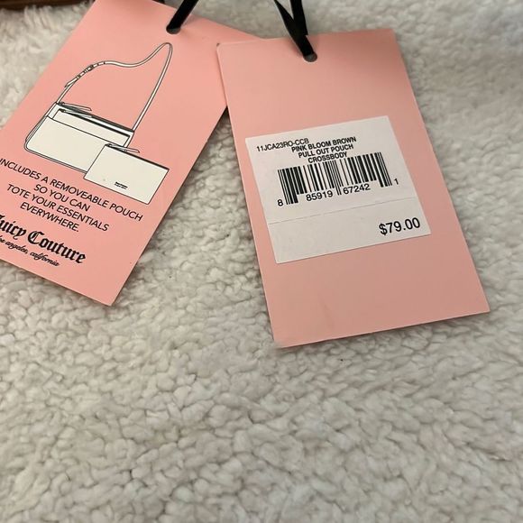 Juicy Couture Pink Bloom Crossbody Bag - Picture 5 of 5